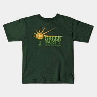 Green Party Logo Design Kids T-Shirt